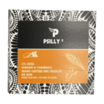 Psilly - Dark Chocolate Bar - Ginger & Turmeric | Magic Mushrooms Edmonton Canada