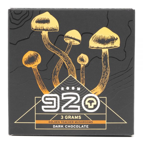 Room 920 – Mushroom Chocolate Bar - Dark Chocolate - 3 Grams | Magic Mushrooms Edmonton Canada