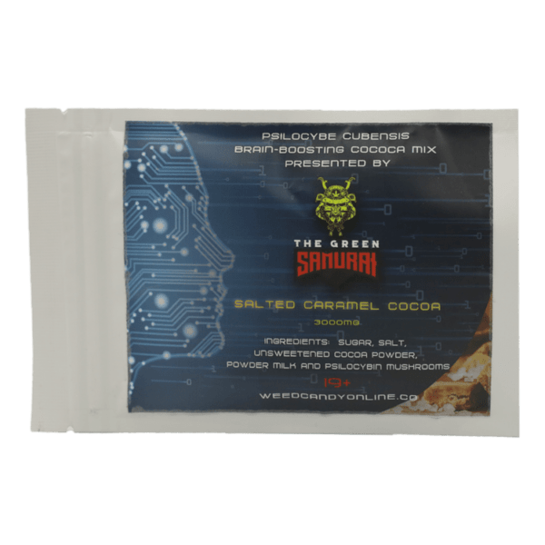 The Green Samurai - Salted Caramel Cocoa - 1g or 3g | Magic Mushrooms Edmonton Canada