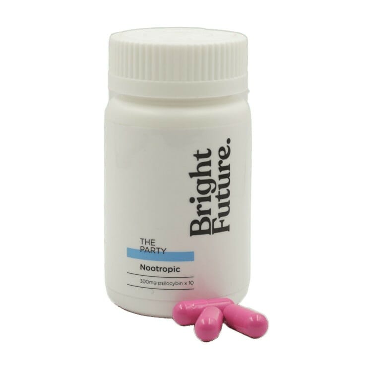 buying microdose capsules at Magic Mushrooms Edmonton Canada Capsules - Bright Future - Party