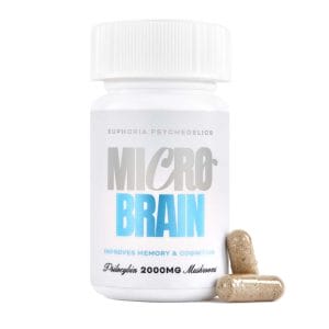 Euphoria Psychedelics – Micro Brain Capsules - (100mg X 20 Capsules) | Magic Mushrooms Edmonton Canada