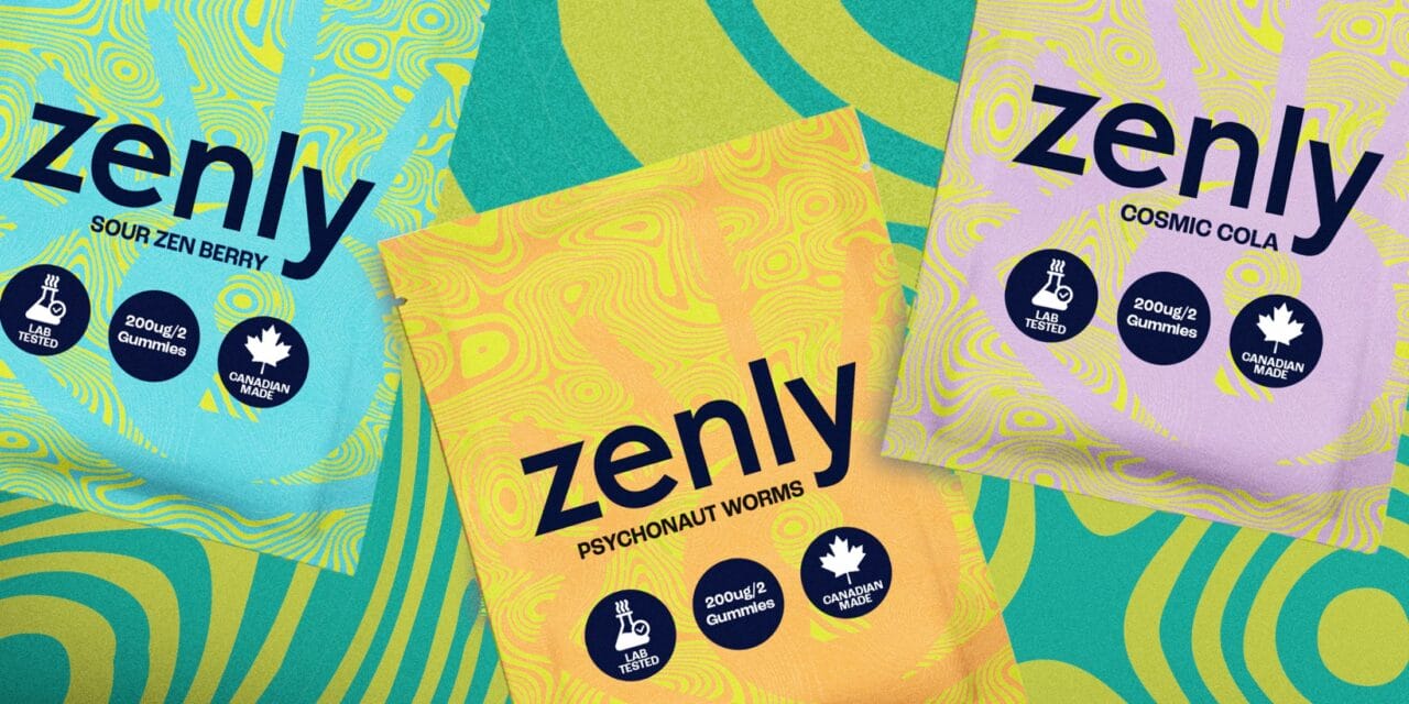 Zenly - LSD Gel Tabs - 600ug (100ug per tab) | Magic Mushrooms Edmonton Canada